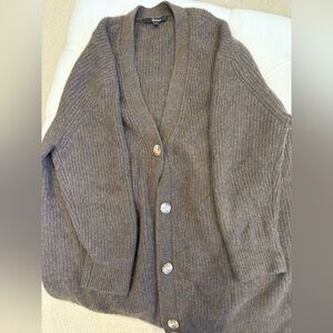 Quince cashmere fishermen sweater
